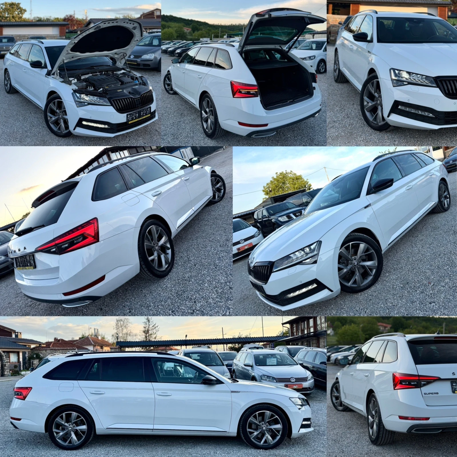 Skoda Superb 2.0TDI 200кс DSG SportLine DIGITAL CarPlay FULL, снимка 8 - Автомобили и джипове - 54563085