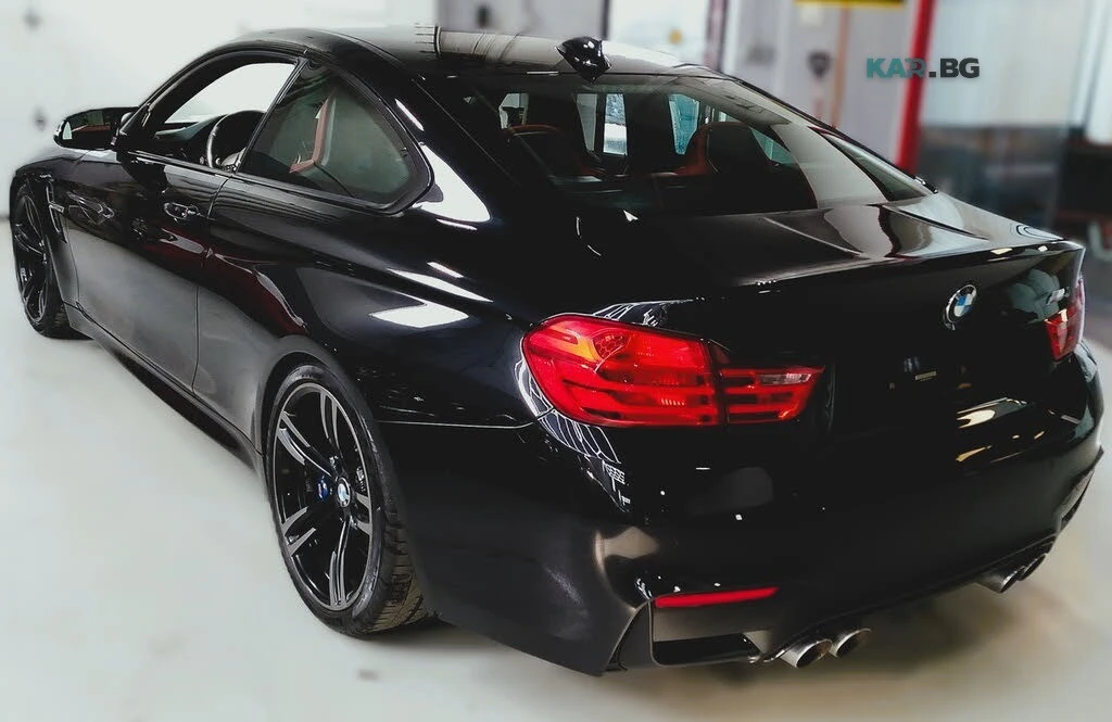 BMW M4 HARMAN* KARDON* SUNROOF* RED* LEATHER* ПОДГРЕВ* , снимка 5 - Автомобили и джипове - 54896076