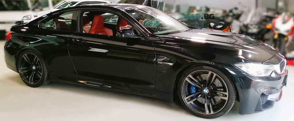 BMW M4 HARMAN* KARDON* SUNROOF* RED* LEATHER* ПОДГРЕВ* , снимка 7 - Автомобили и джипове - 54896076