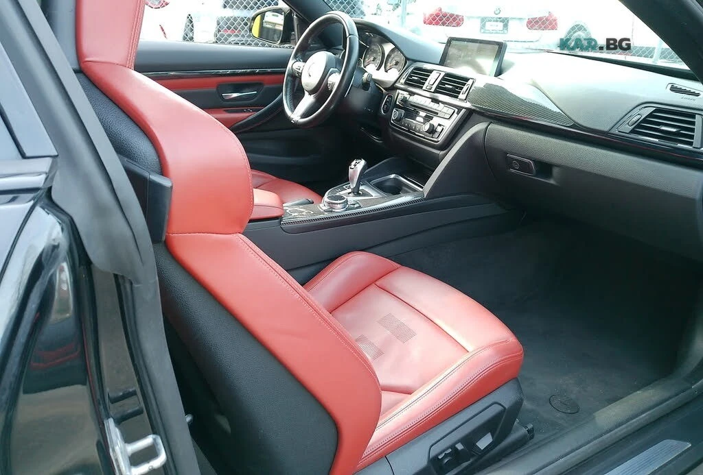 BMW M4 HARMAN* KARDON* SUNROOF* RED* LEATHER* ПОДГРЕВ* , снимка 11 - Автомобили и джипове - 54896076