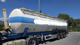 Полуремарке Feldbinder 60 Куб см   Циментовоз, снимка 1
