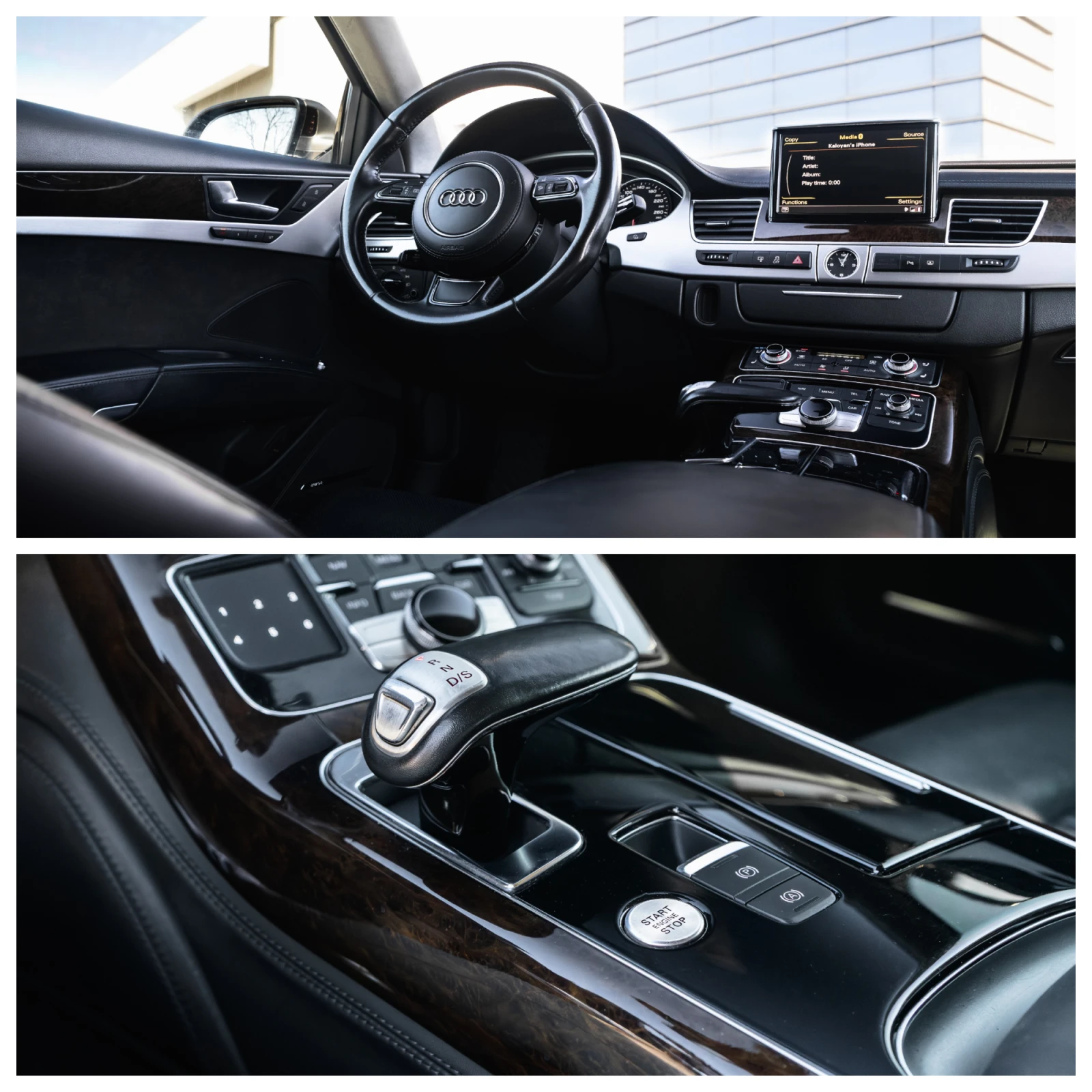 Audi A8 4.2 TDI/ TV / МАСАЖ / NIGHT VISION / ОБДУХВАНЕ /   - изображение 5