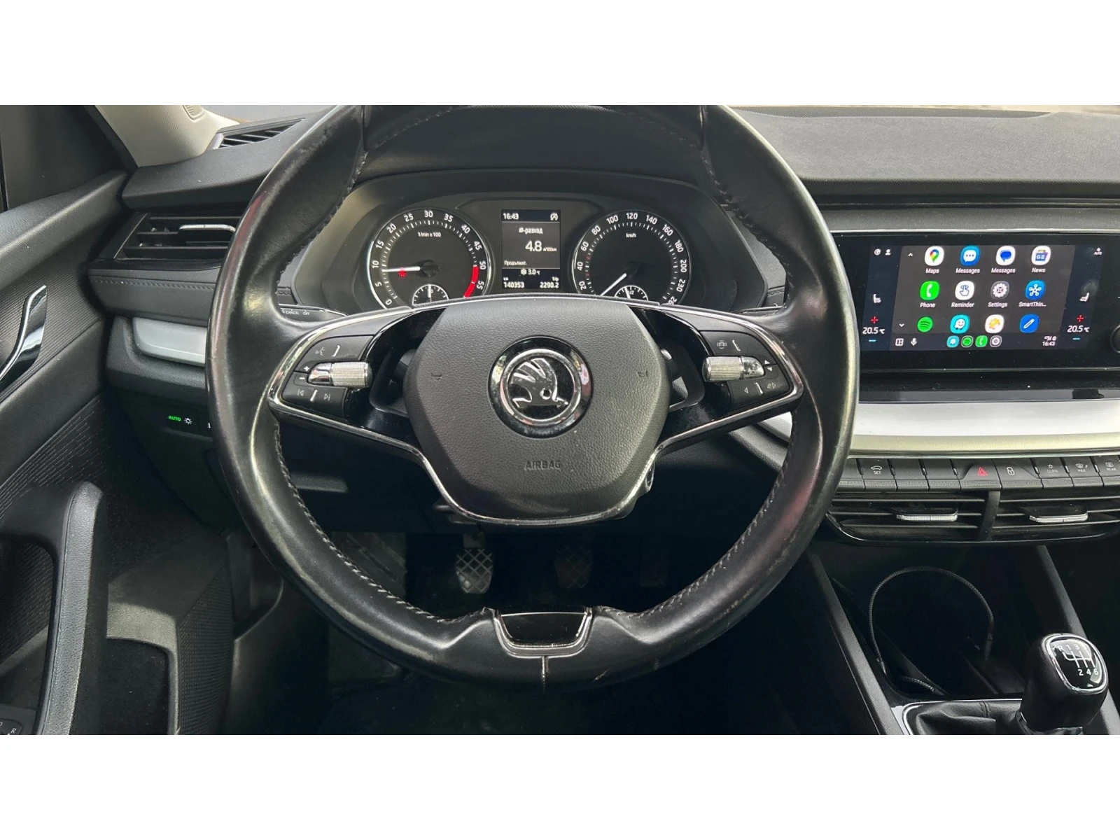 Skoda Octavia 2.0 TDi M/T, Месечна вноска от 199  , снимка 17 - Автомобили и джипове - 53706926