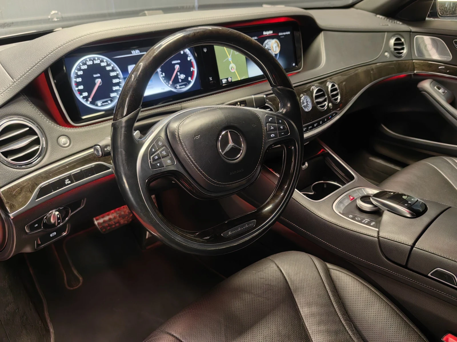 Mercedes-Benz S 500 AMG* TV* 4-MATIC * VACUM* AMBIENT* BUSINESS CLASS*, снимка 6 - Автомобили и джипове - 53828527