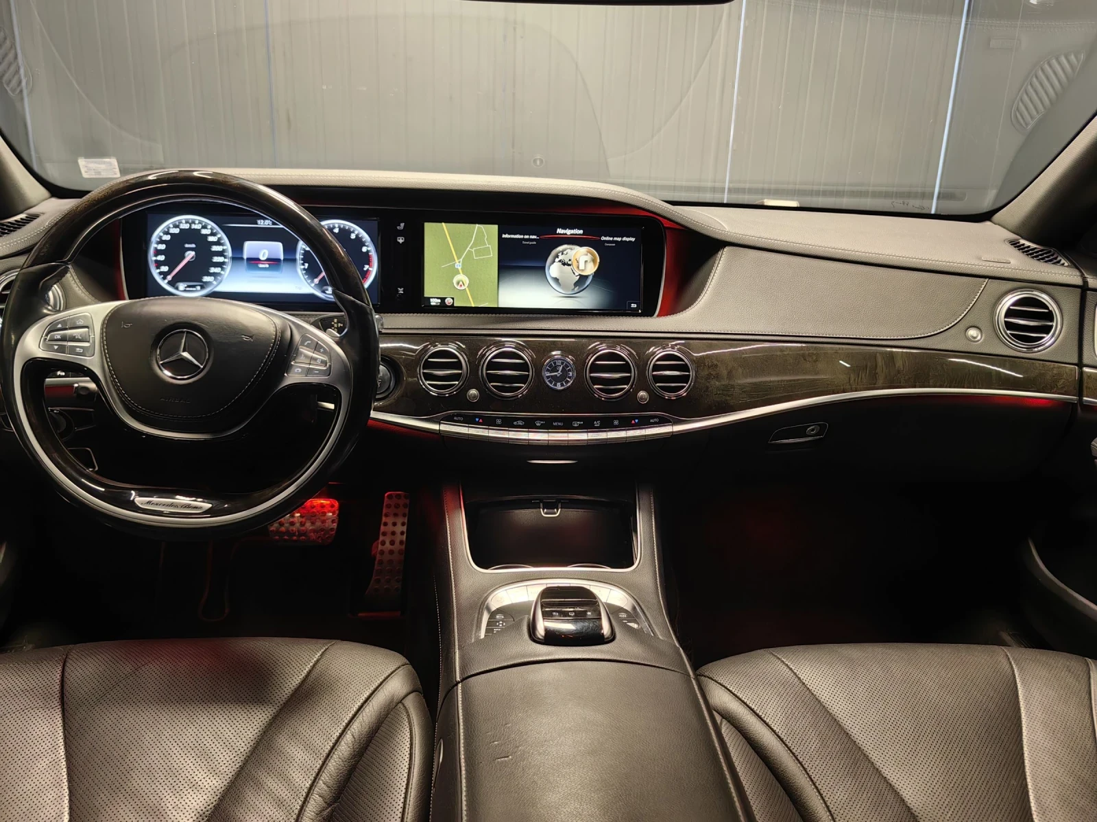 Mercedes-Benz S 500 AMG* TV* 4-MATIC * VACUM* AMBIENT* BUSINESS CLASS*, снимка 5 - Автомобили и джипове - 53828527