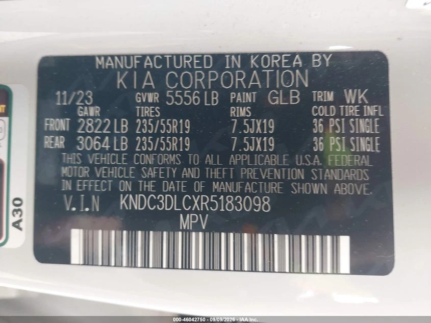 Kia EV6 Wind AWD, снимка 9 - Автомобили и джипове - 56405786