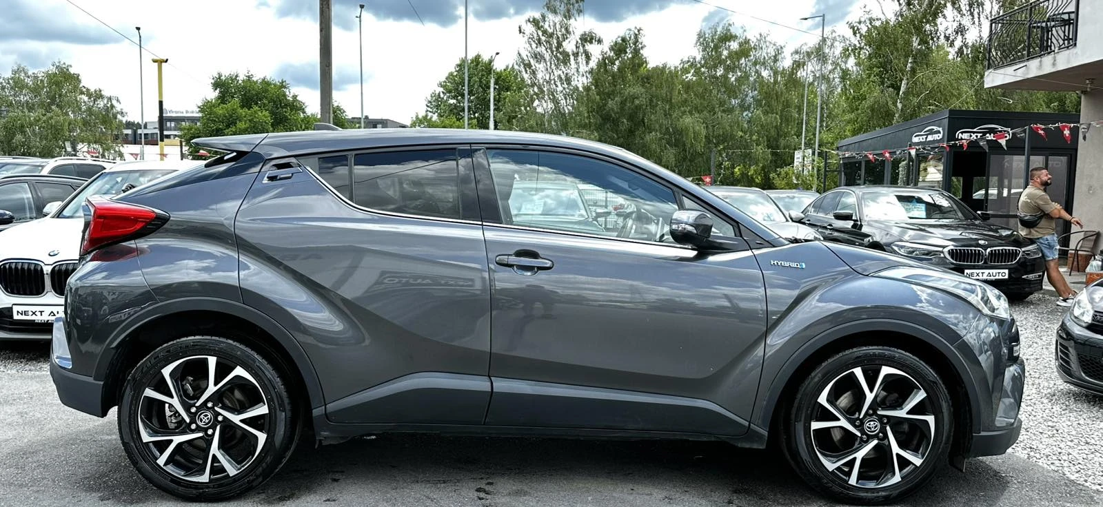 Toyota C-HR HYBRID 1.8 122HP EURO 6D КАМЕРА - изображение 4