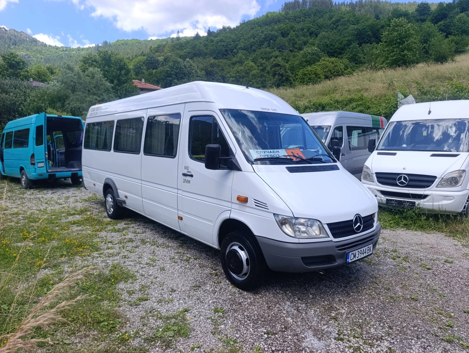 Mercedes-Benz Sprinter 518 ЕВРО 5, 19+ 1, 2010г.КЛИМА, АВТОМ.ВРАТА, снимка 13 - Бусове и автобуси - 55480810
