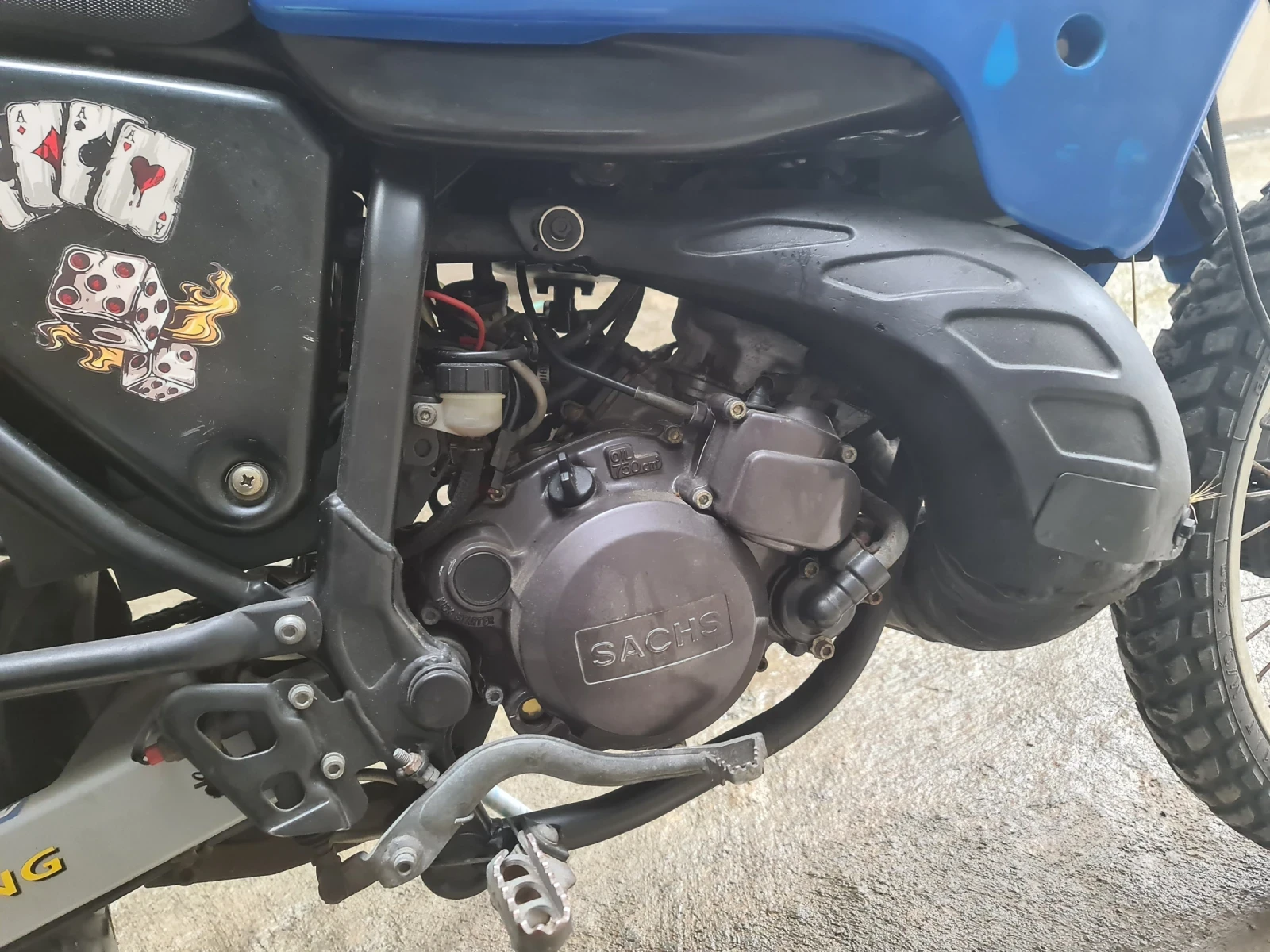 Yamaha Dtr Sachs ZX125 | Mobile.bg � ����������� 3