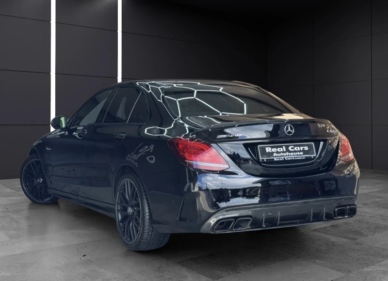 Mercedes-Benz C 63 AMG S* FACELIFT* CARBON* BURMESTER* 360* PANO, снимка 4 - Автомобили и джипове - 48281203