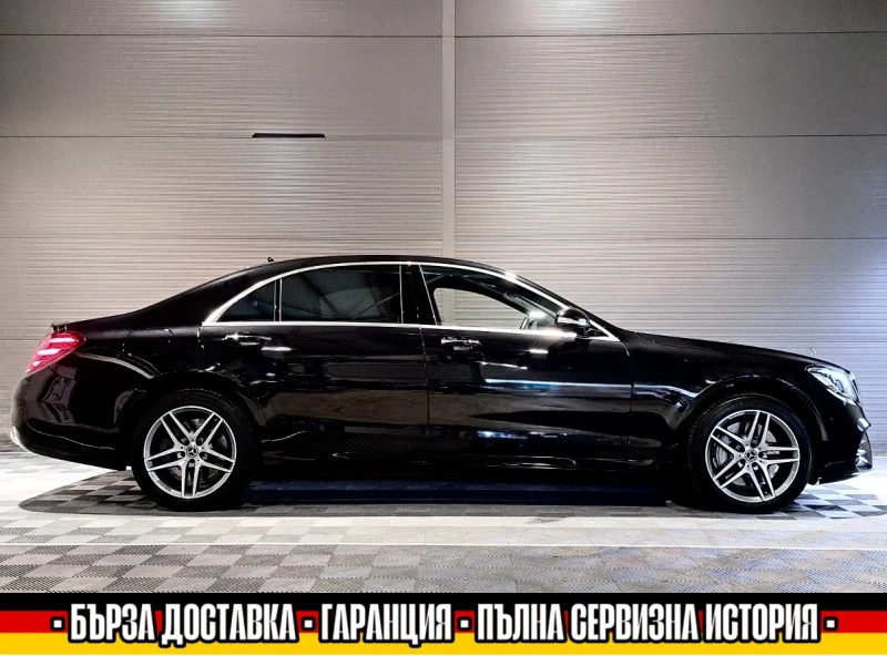 Mercedes-Benz S 560 L 4MATIC AMG PANO BURMESTER 360CAM TV 128000km , снимка 5 - Автомобили и джипове - 49223834