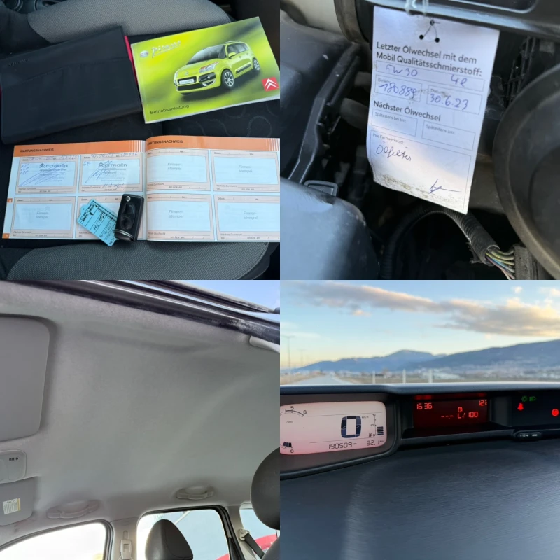 Citroen C3 Picasso 1.6 HDI / PARKTRONIC / AVTOPILOT / FULL SERVICE, снимка 16 - Автомобили и джипове - 53101210