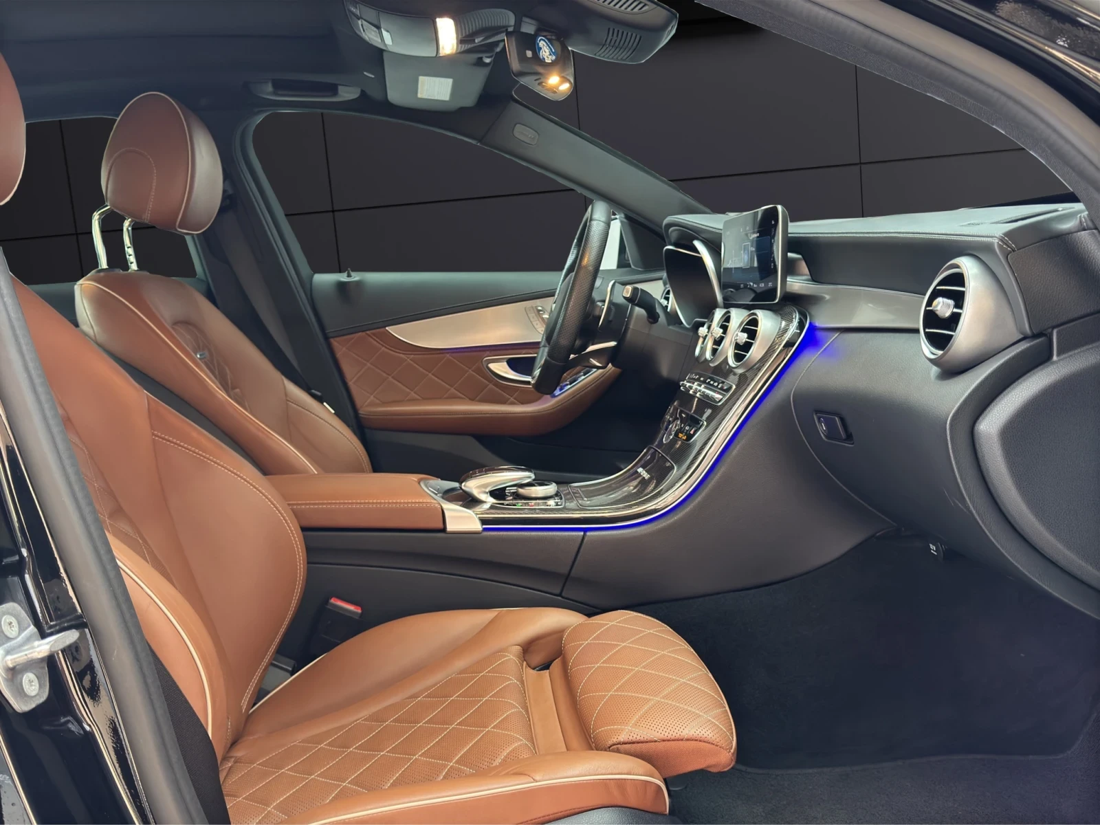 Mercedes-Benz C 63 AMG S* FACELIFT* CARBON* BURMESTER* 360* PANO | Mobile.bg   15