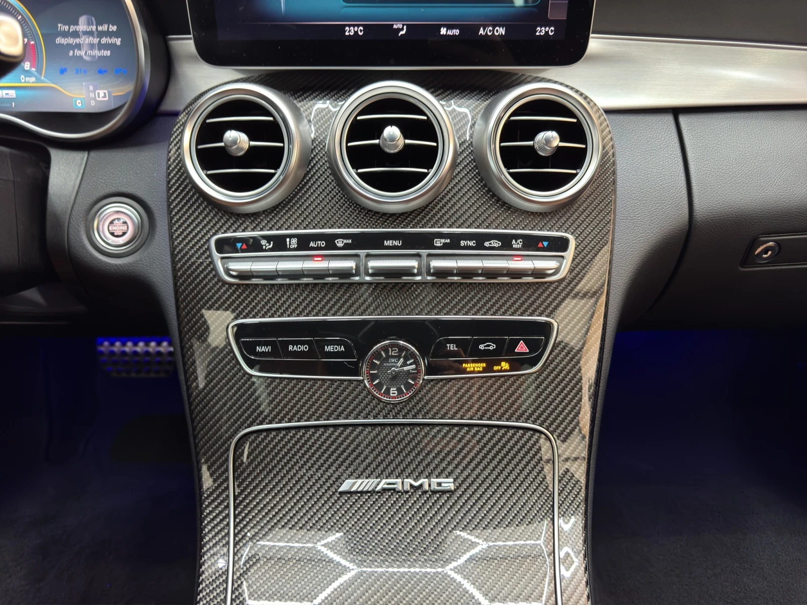 Mercedes-Benz C 63 AMG S* FACELIFT* CARBON* BURMESTER* 360* PANO | Mobile.bg   12