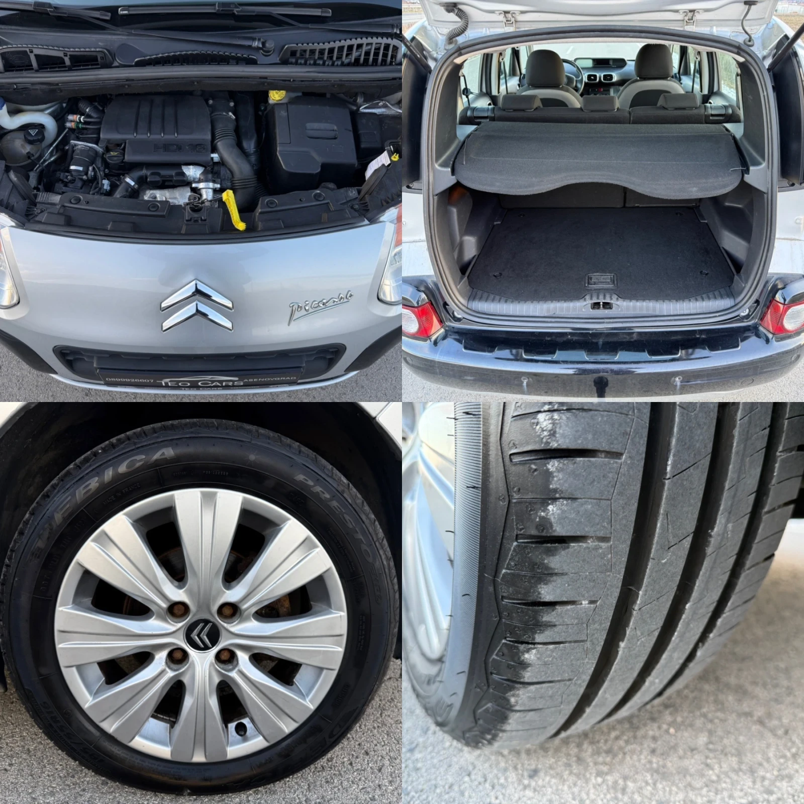 Citroen C3 Picasso 1.6 HDI / PARKTRONIC / AVTOPILOT / FULL SERVICE | Mobile.bg � ����������� 17