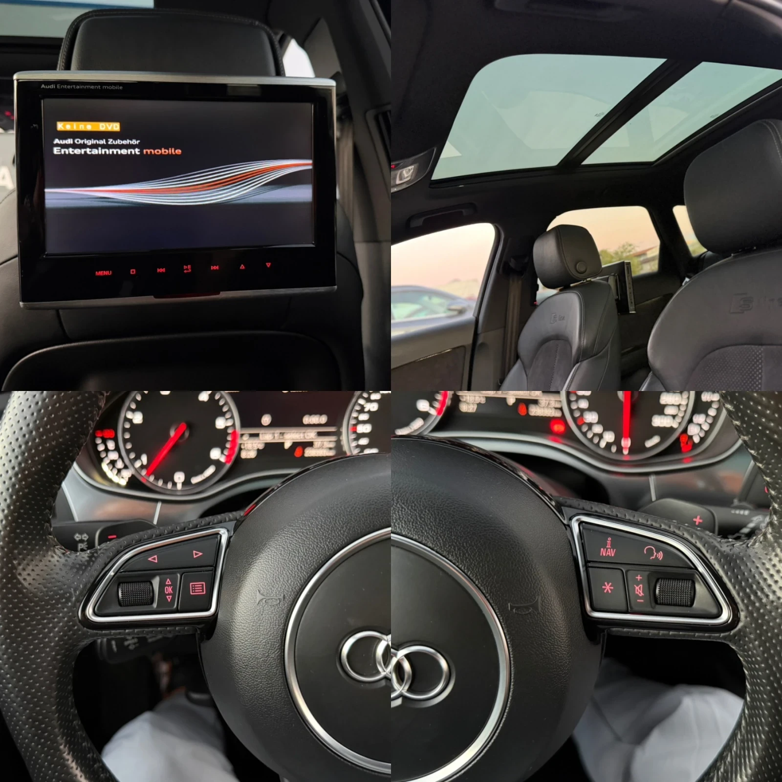 Audi A6 3.0BiTDi* 3xSLINE* QUATTRO* , снимка 15 - Автомобили и джипове - 56299442
