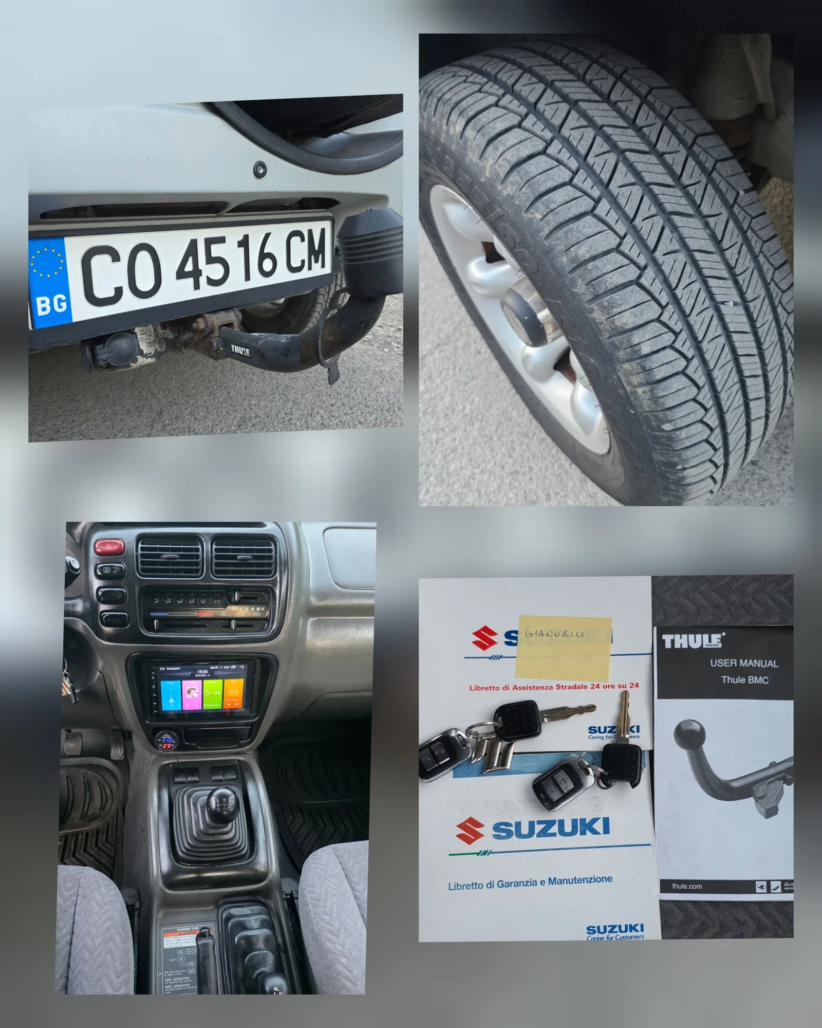 Suzuki Grand vitara Италия Lift 5см , снимка 16 - Автомобили и джипове - 55482355