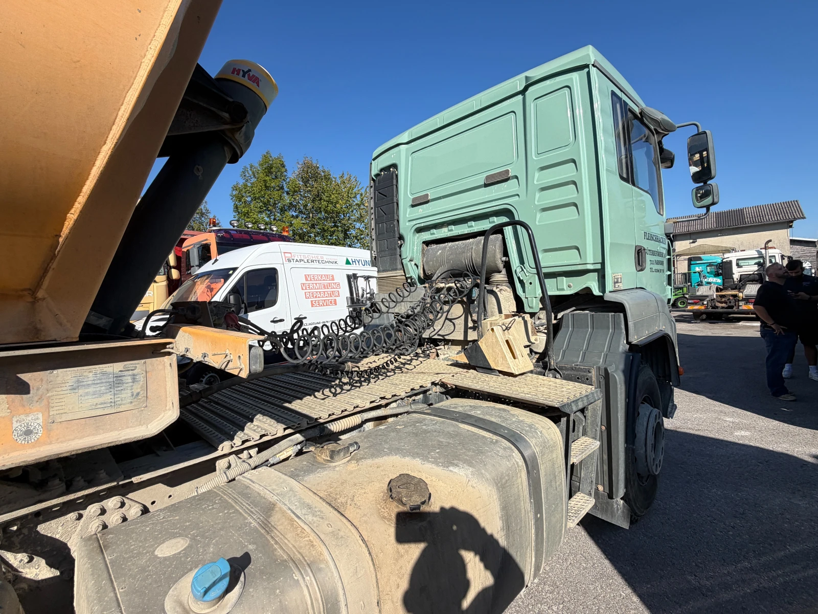 Man Tga Комплект с Гондола, Внос, , , , снимка 7 - Камиони - 56300759
