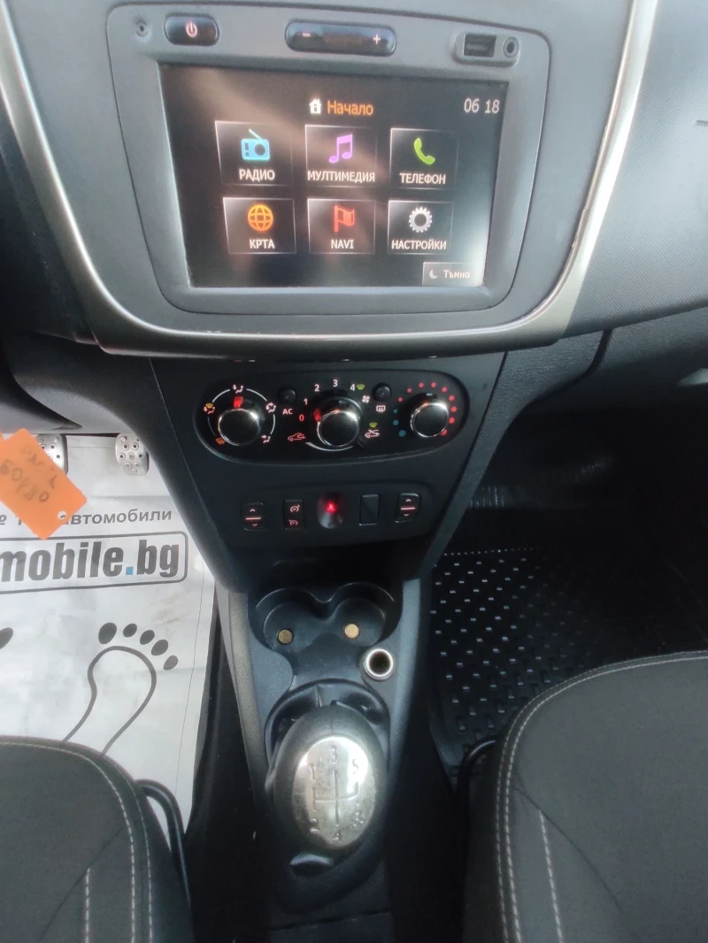 Dacia Sandero 1.5DCi/NAVi/90k.c./EURO 5/НОВ ВНОС , снимка 14 - Автомобили и джипове - 48705963