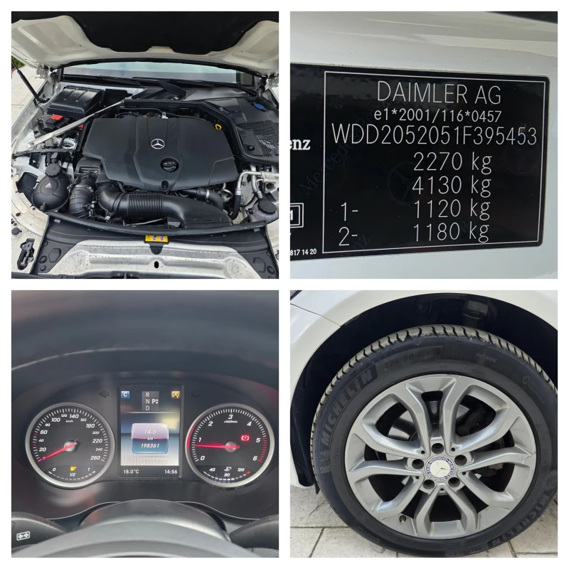 Mercedes-Benz C 220 2.2 CDI 4-MATIC AVTO  , снимка 17 - Автомобили и джипове - 52471493