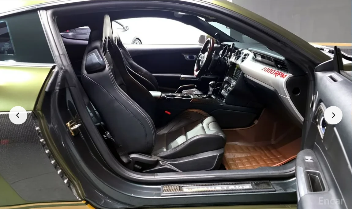 Ford Mustang GT Coupe* RECARO* CARBON* ОБДУХВАНЕ* NAVI* ПОДГРЕВ - изображение 7