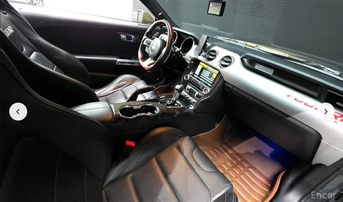 Ford Mustang GT Coupe* RECARO* CARBON* ОБДУХВАНЕ* NAVI* ПОДГРЕВ - изображение 8