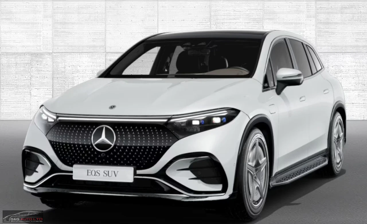 Mercedes-Benz EQS 580 SUV/544HP/4MATIC/AMG/PANO/360/BURM/577q, снимка 3 - Автомобили и джипове - 55586433