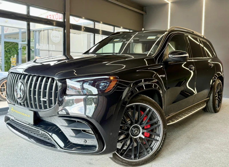 Mercedes-Benz GLS 63 AMG Distronic* Лизинг* Burmester* Обдухване* 7- Местен, снимка 3 - Автомобили и джипове - 51202346