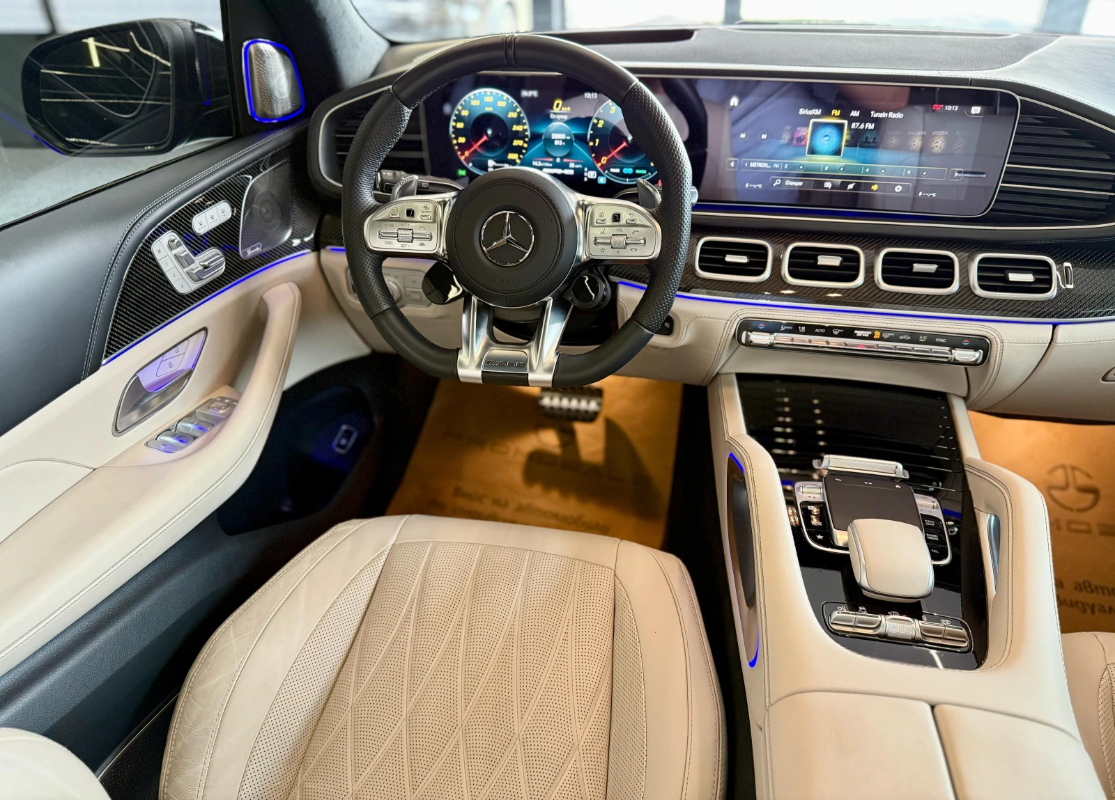 Mercedes-Benz GLS 63 AMG Distronic* Лизинг* Burmester* Обдухване* 7- Местен - изображение 9
