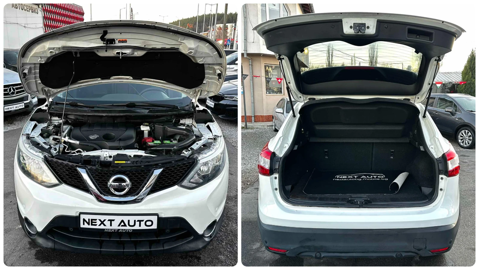 Nissan Qashqai 1.5D 110HP 360'CAM PANO LANE ASSIST KEYLESS | Mobile.bg � ����������� 15