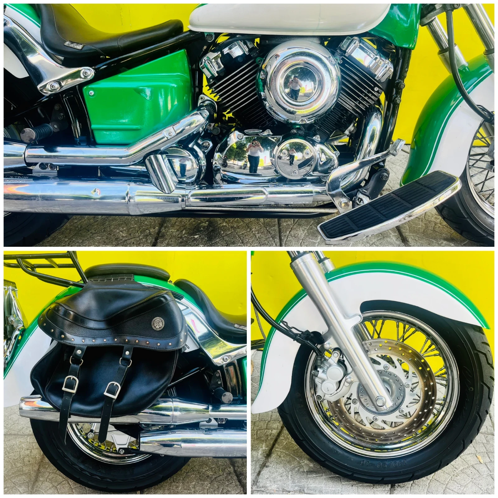 Yamaha Drag Star 650, снимка 8 - Мотоциклети и мототехника - 55831090
