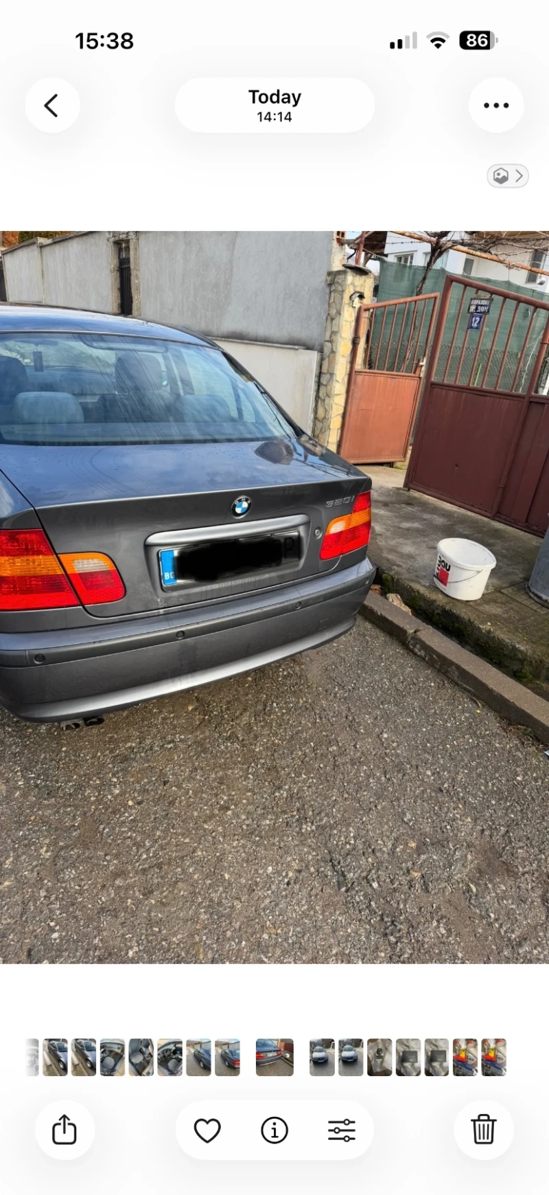 BMW 320 320 face , снимка 2 - Автомобили и джипове - 53123544