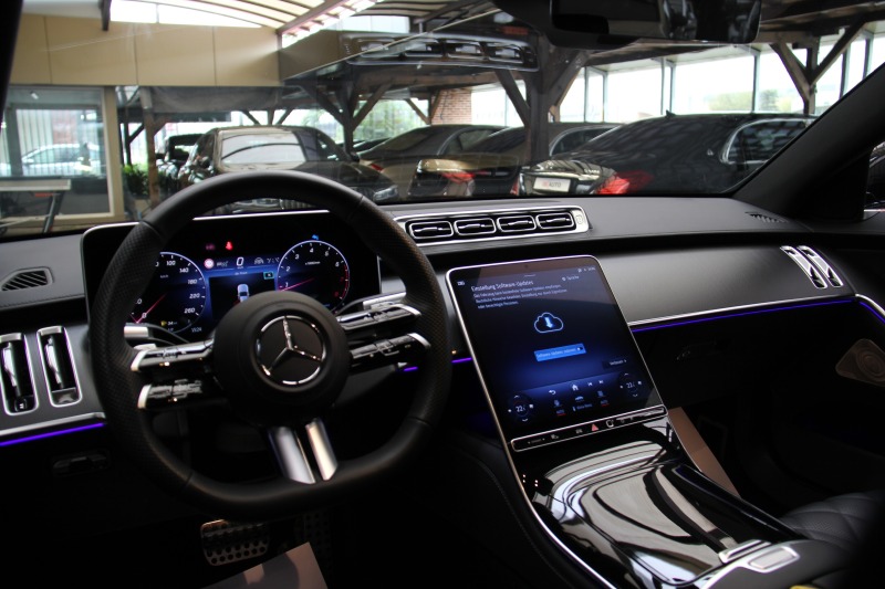 Mercedes-Benz S580 Long/AMG/4Matic/Burmester/Head-Up/Panorama/RSE/, снимка 16 - Автомобили и джипове - 45421741