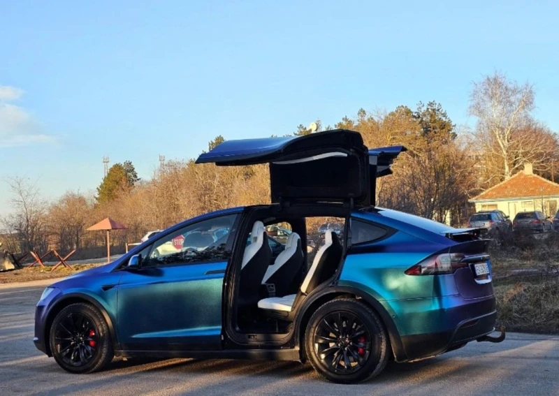 Tesla Model X 772 к.с. P100D Ludicrous, снимка 4 - Автомобили и джипове - 48914430