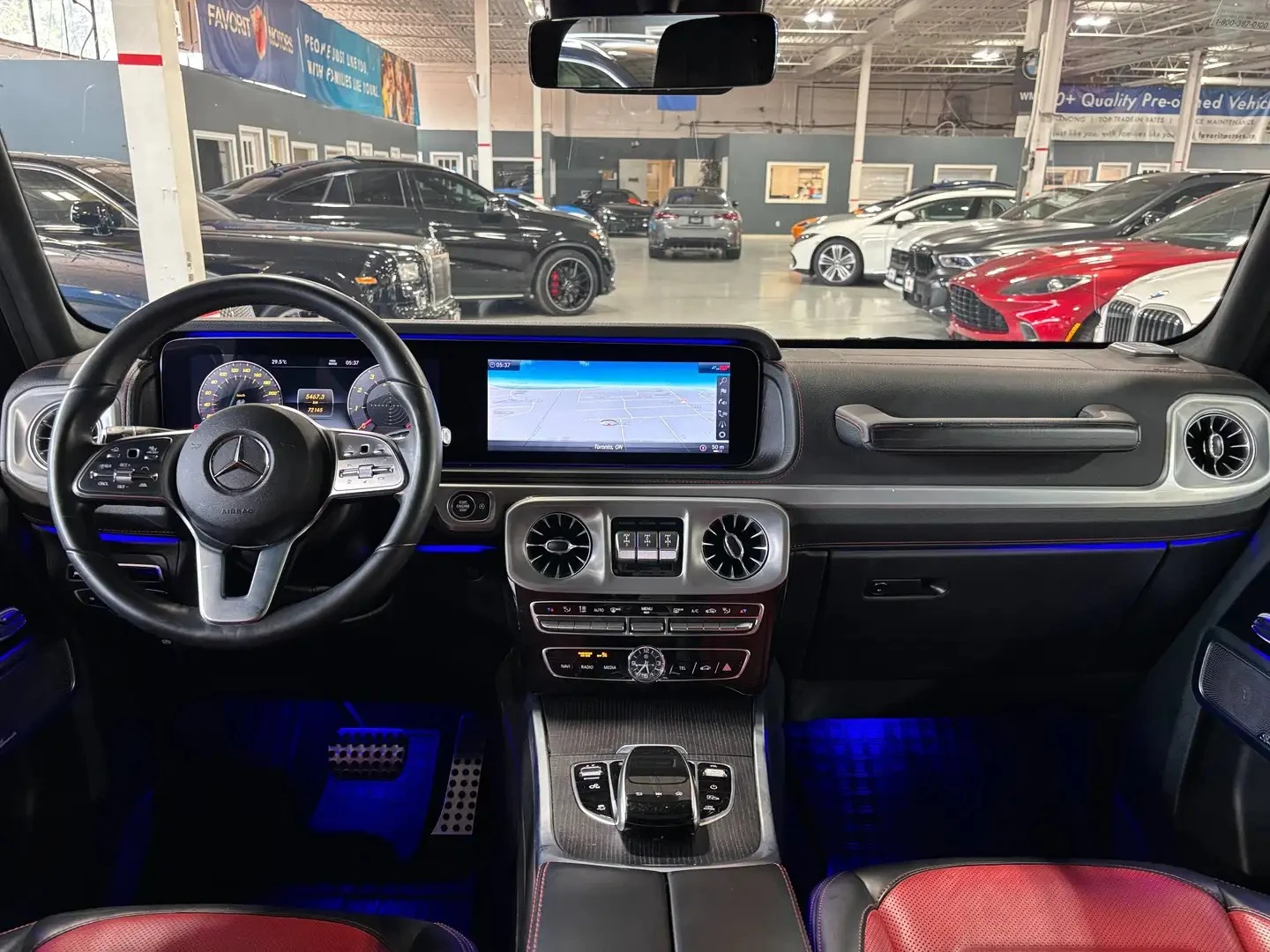Mercedes-Benz G 550 * FULL * АвтоКредит * (ЦЕНА ДО БГ), снимка 9 - Автомобили и джипове - 55951938