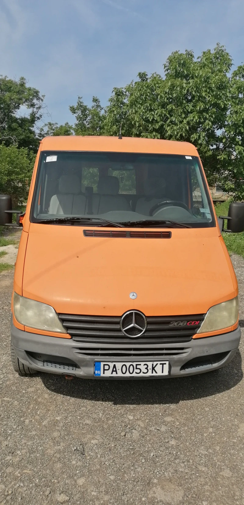 Mercedes-Benz 208 Теглич, снимка 1 - Бусове и автобуси - 48019325