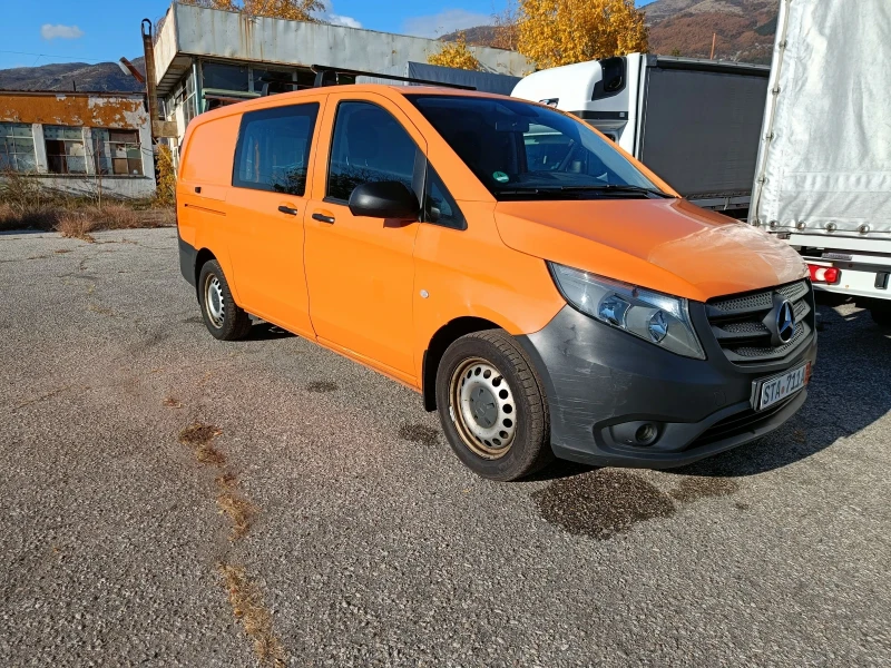 Mercedes-Benz Vito 2.2 Мерцедес 140 коня long автомат, снимка 1 - Бусове и автобуси - 47929153