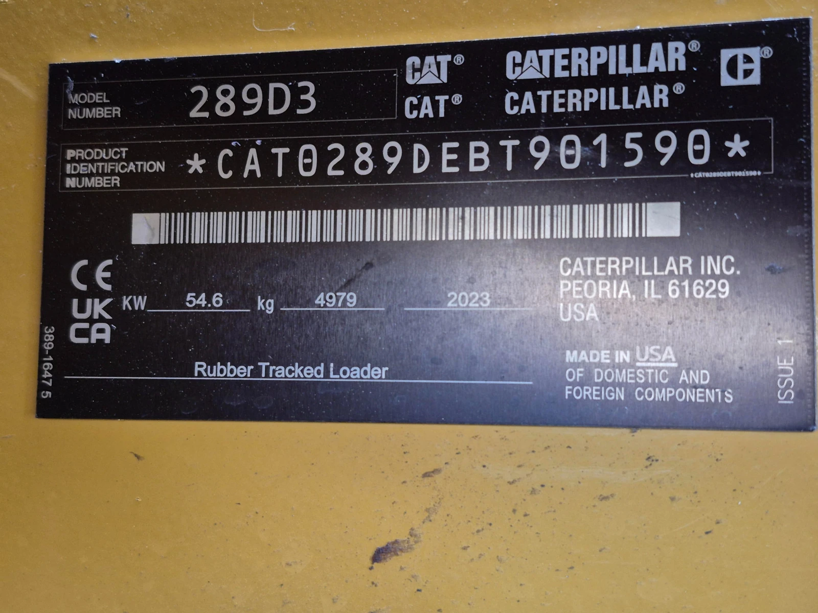 Мини челни товарачи Cat 289D3 - изображение 10