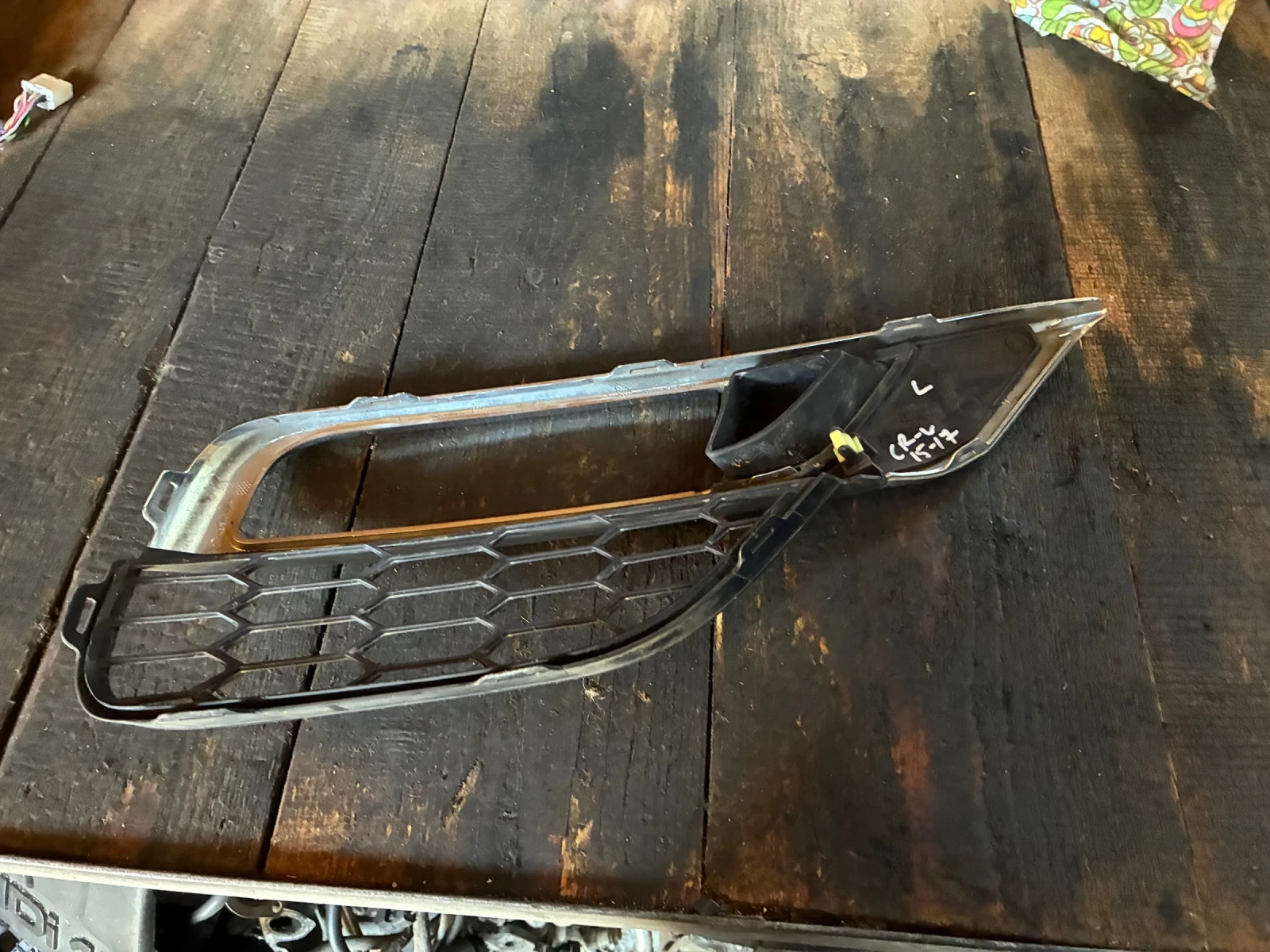 Лява решетка за броня Honda Cr-V IV. Хонда ЦР-В. 15-17г. , снимка 3 - Части - 53805446