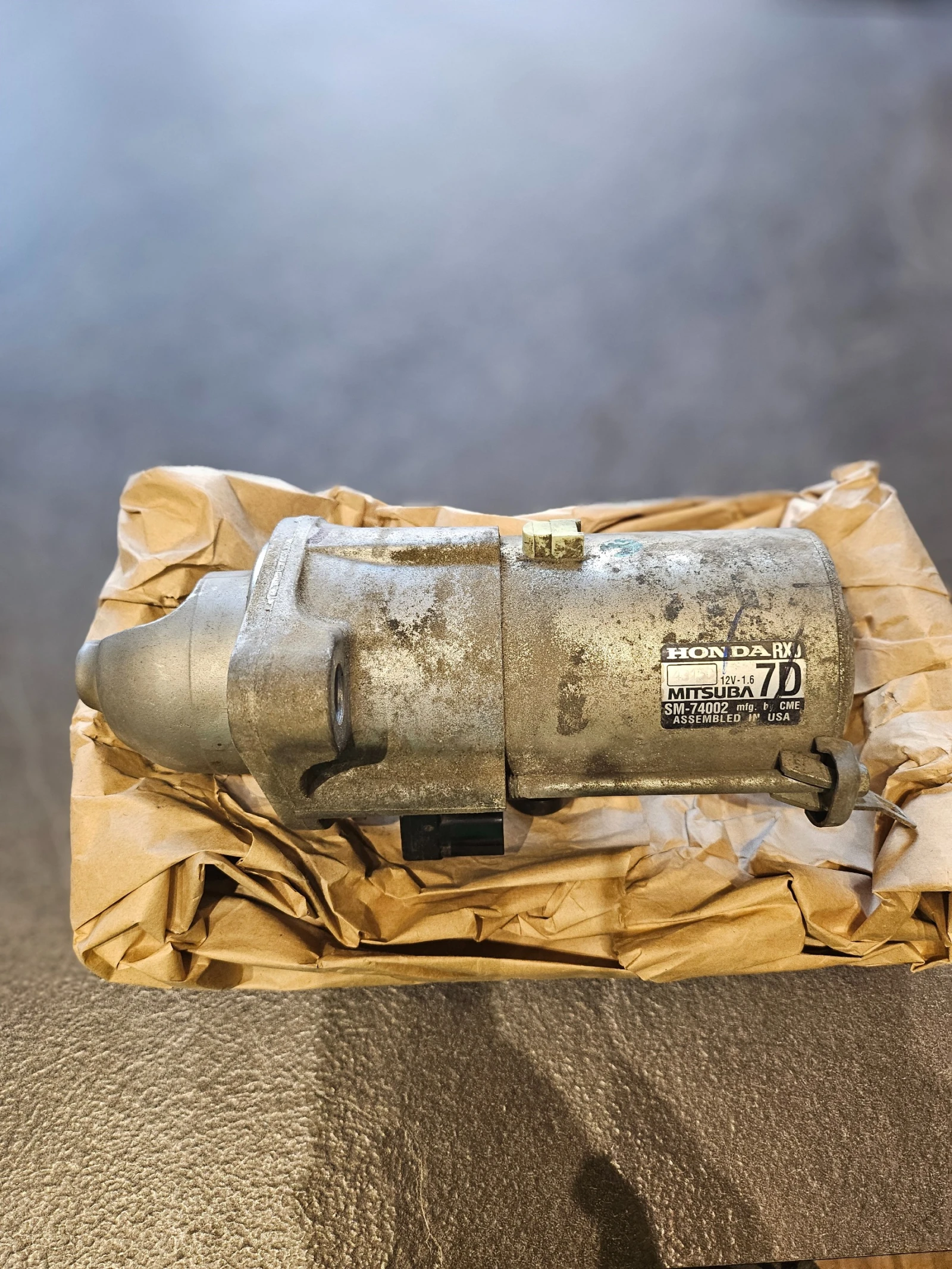 Стартер HONDA SM74002, снимка 2 - Части - 56154158