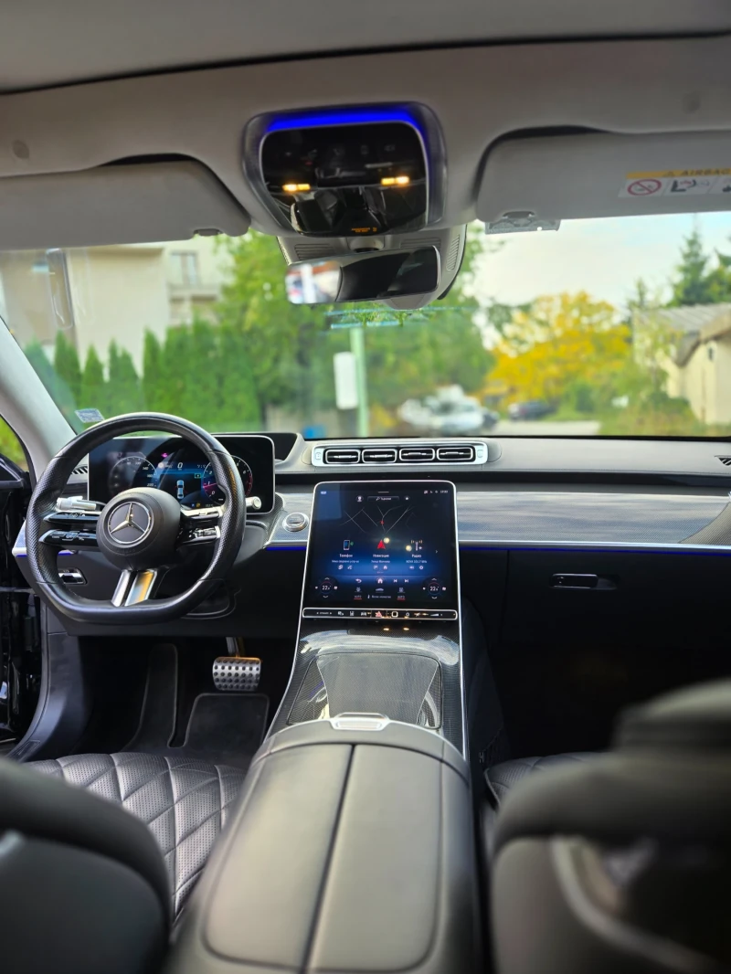 Mercedes-Benz S 580 L АМG със всички екстри и пълна сервизна история , снимка 14 - Автомобили и джипове - 52043907