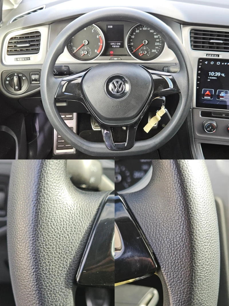 VW Golf 1.4TGI/ComfortLine/BLACK FRIDAY/LED/CARPLAY/БЛУТУТ, снимка 11 - Автомобили и джипове - 52615891