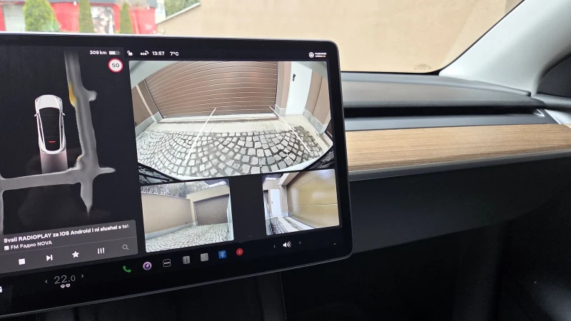 Tesla Model Y 11.2024/AWD/14хил КМ, снимка 14 - Автомобили и джипове - 53470779