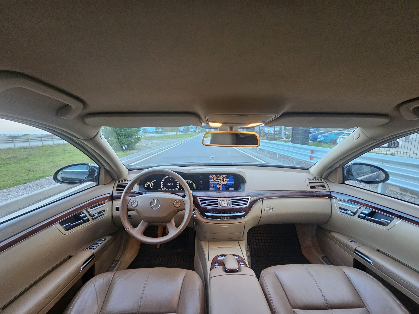 Mercedes-Benz S 500 S450L 4MATIC V8 ГАЗ, Сервизна книжка, Масаж - изображение 8