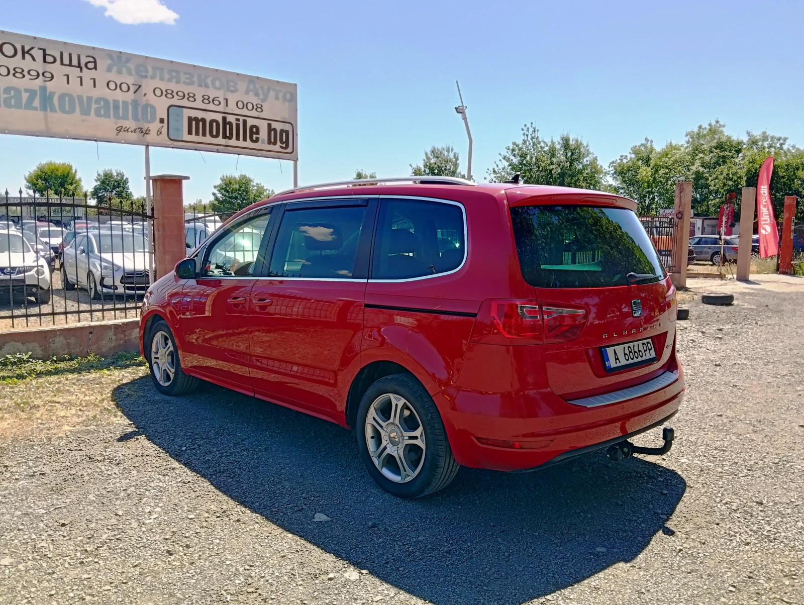 Seat Alhambra 2.0TDI 140ps, снимка 6 - Автомобили и джипове - 55001597