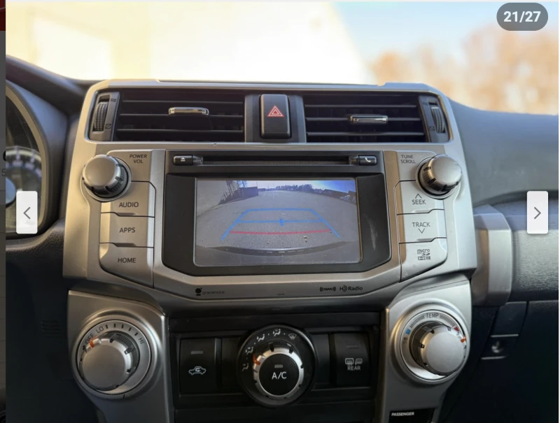 Toyota 4runner ПОДГРЕВ* КАМЕРА* КЕЙЛЕС* АВТОПИЛОТ* , снимка 12 - Автомобили и джипове - 52593393