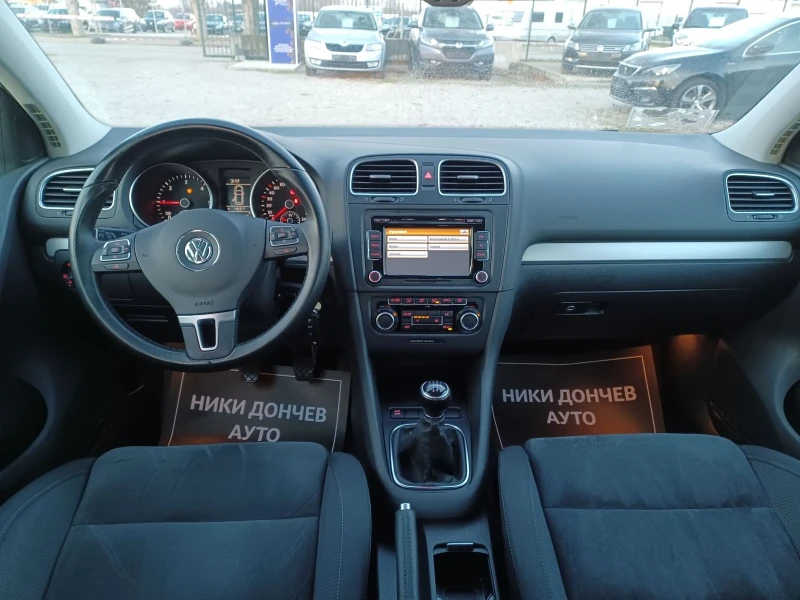 VW Golf 2.0-140TDI 6sp. КОЖА-АЛКАНТАРА!1 СОБСТВЕНИК!ИТАЛИЯ, снимка 9 - Автомобили и джипове - 49045353