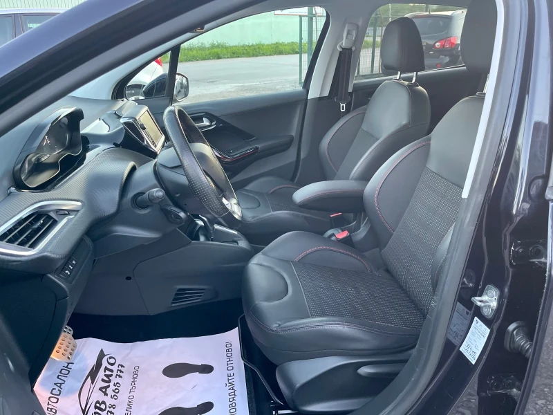 Peugeot 208 1.2i GT-LINE- 100000км-СЕРВ.ИСТ-AVTOM-NAVI-CAMERA, снимка 10 - Автомобили и джипове - 50091056