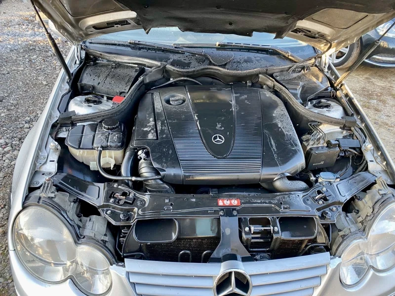 Mercedes-Benz C 220 CLK. Панорама, снимка 11 - Автомобили и джипове - 52803993