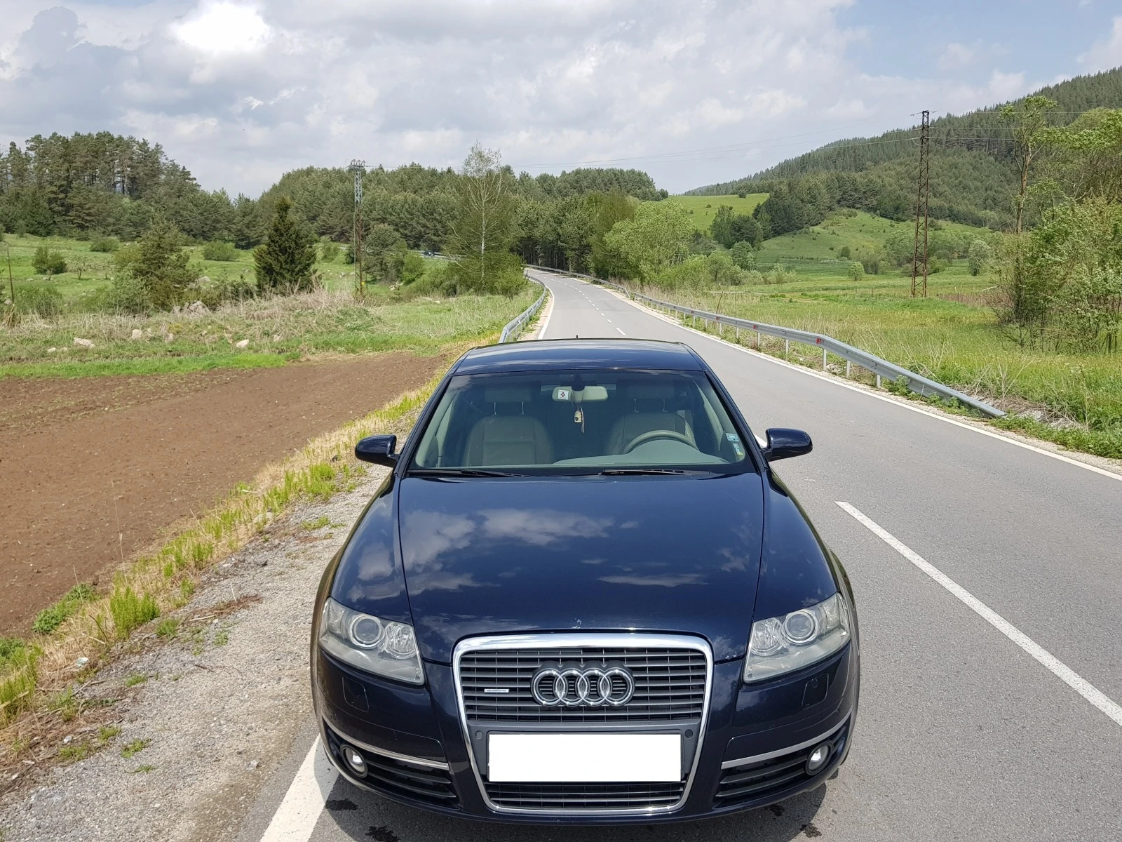 Audi A6 2.7 TDI-QUATTRO-ОБСЛУЖЕНА/РЕГИСТРИРАНА | Mobile.bg — изображение 11